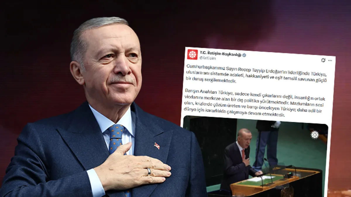 Kabine üyelerinden “Barışın Anahtarı Türkiye” paylaşımı! Başkan Erdoğan’ın liderliğine vurgu yaptılar Kabine üyelerinden “Barışın Anahtarı Türkiye” paylaşımı! Başkan Erdoğan’ın liderliğine vurgu yaptılar