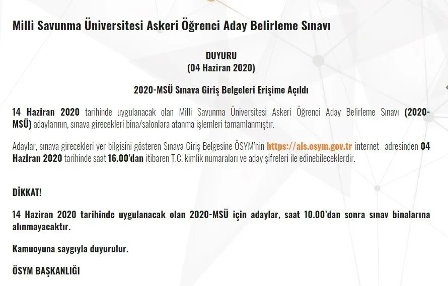 milli savunma universitesi msu
