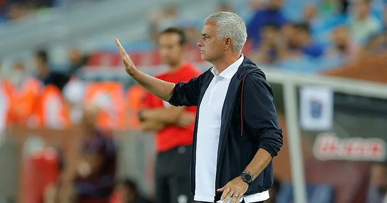 Son dakika: Roma’nın hocası Mourinho’dan Trabzonspor yorumu! Gerçekten çok iyi takım