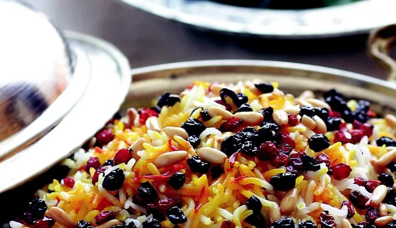 Safranlı Zereşkli Azeri Pilavı