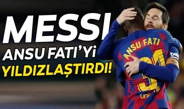 Barcelona Ansu Fati ve Messi ile galip geldi! Barcelona Levante maçına Fati damgası