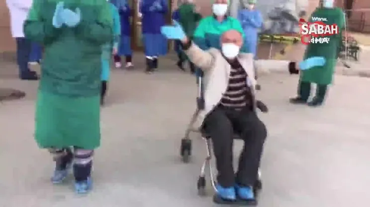 71 yaşında koronavirüsü yendi | Video