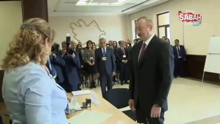 Aliyev yeniden cumhurbaşkanı seçildi