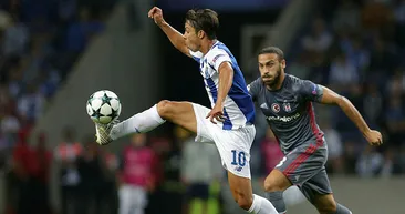 Porto-Beşiktaş maçından kareler