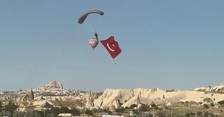 JÖAK’tan Kapadokya’da nefes kesen atlayış