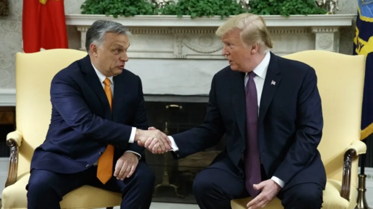 Trump’tan Orban’a destek mesajı: Macaristan için yorulmadan mücadele etti