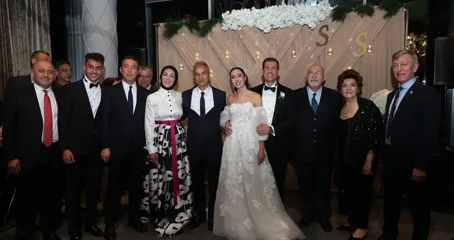 Fenerbahçe camiası, İsmail Kartal’ın kızının düğününde buluştu