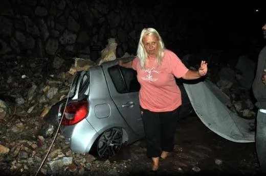 Bodrum kabus dolu bir gece yaşadı!