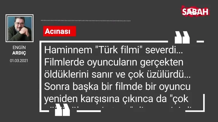 Engin Ardıç | Acınası