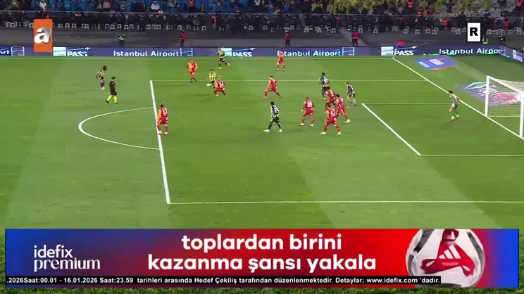 GOL | Galatasaray 0-1 Fenerbahçe