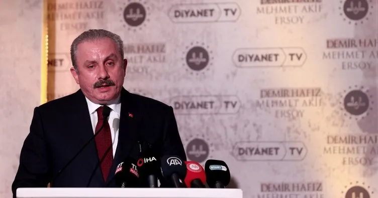 TBMM Başkanı Şentop: “Mehmet Akif Ersoy son nefesine kadar manevi değerlere sadık kalarak yaşamıştır”