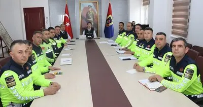 Kırıkkale’de bayram trafiği için jandarma personeli bilgilendirildi #kirikkale