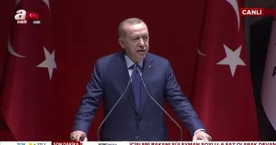 Cumhurbaşkanı Erdoğan, AK Parti İl Başkanları Toplantısı’nda önemli açıklamalarda bulundu