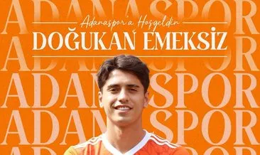 Adanaspor, Doğukan Emeksiz’i transfer etti