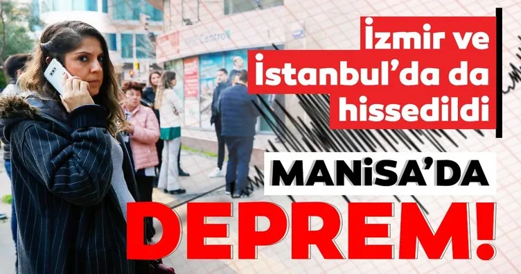 Son Dakika Haberi: İstanbul ve İzmir sallandı! Manisa'da 5.1 büyüklüğünde deprem oldu! Kandilli Rasathanesi'den son depremler açıklaması