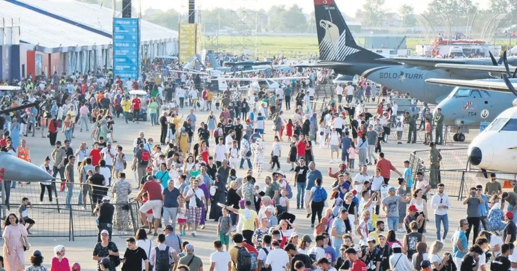 TEKNOFEST’e iki günde 205 bin ziyaretçi