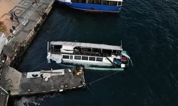 Beykoz’da lodos kabusu: Batan tekne böyle görüntülendi!
