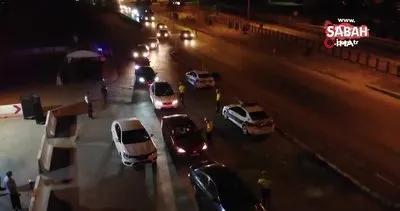 Riskli gruptaki otobüs şoförü direksiyon başında yakalandı | Video