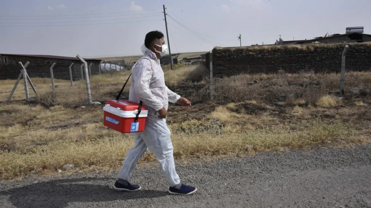 Şanlıurfa'da 1 mahalle kuduz nedeniyle karantinaya alındı