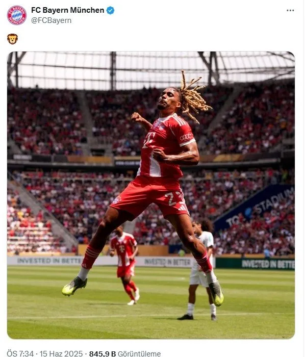 Bayern Münih, Auckland’a tam 10 gol attı! Sacha Boey paylaşımı Galatasaray taraftarını heyecanlandırdı