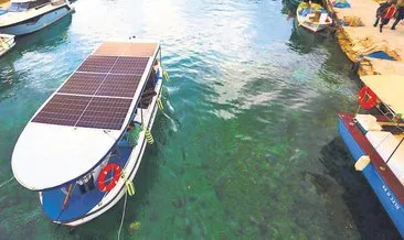 Tur tekneleri güneş enerjisiyle daha temiz