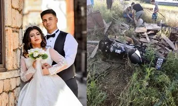 Antalya’da kahreden kaza: Yeni evli çifti ölüm ayırdı!