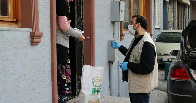 İHH’dan ihtiyaç sahibi ailelere 1000 TL