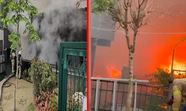 Kağıthane’de korkutan yangın! Alevler metruk binayı sardı: 1 yaralı!