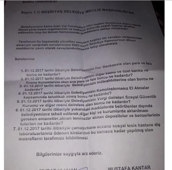 İşte Hazinedar’ın eseri Batık belediye Son Dakika Haberler