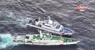 Filipinler ile Çin sahil güvenlik gemileri çarpıştı: 4 yaralı | Video