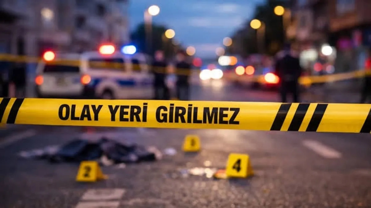 Kırklareli'ndeki çocuk parkında meydana gelen silahlı saldırıya ilişkin haber görseli.