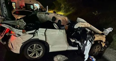 Mersin’de trafik kazası: 1 kişi öldü 2 kişi yaralandı