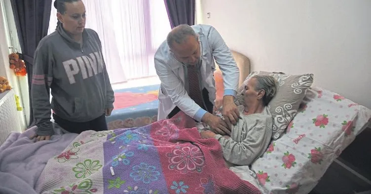 Evde bakım hizmeti hastalara umut oldu