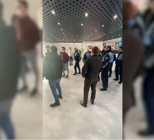 CHP'li belediyeden uluslararası fuara şok baskın! Yabancı müşteriler korku içinde kaçtı