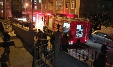 Mardin öğrenci pansiyonunda yangın