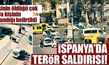 Son dakika: İspanya’da terör saldırısı! Minibüs kalabalığın arasına daldı!
