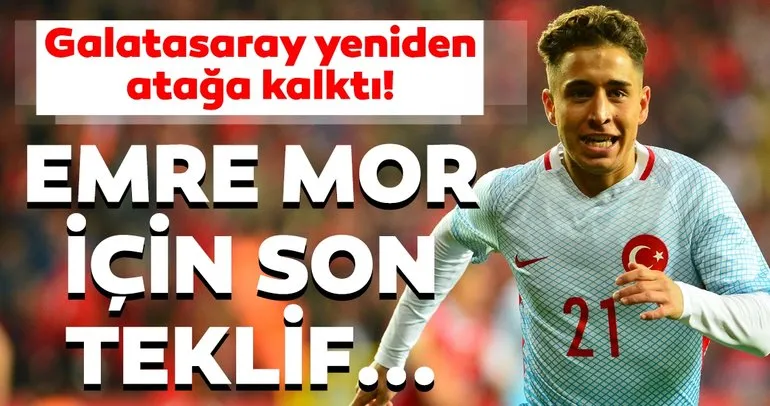 Emre Mor - Galatasaray transferinde son dakika haberi! Sarı kırmızılılardan flaş hamle