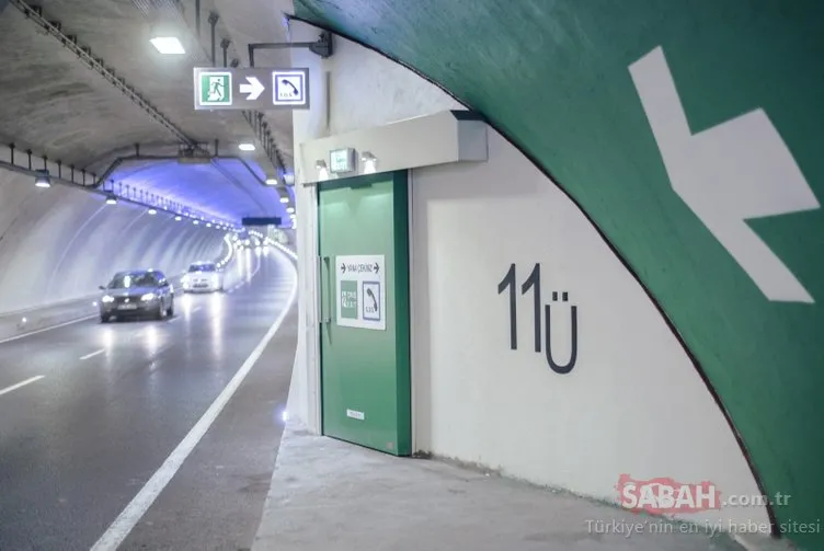 Avrasya Tüneli’nden 2018 yılında 17,5 milyon araç geçti