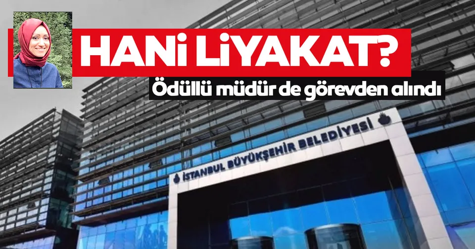 Hani liyakat? Ödüllü müdür görevden alındı