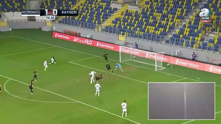 GOL | Keçiörengücü 2-0 Kayserispor