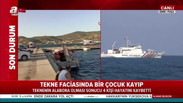 Son Dakika Haberi: İzmir'de tekne faciası: 4 ölü! 8 yaşındaki çocuk... | Video