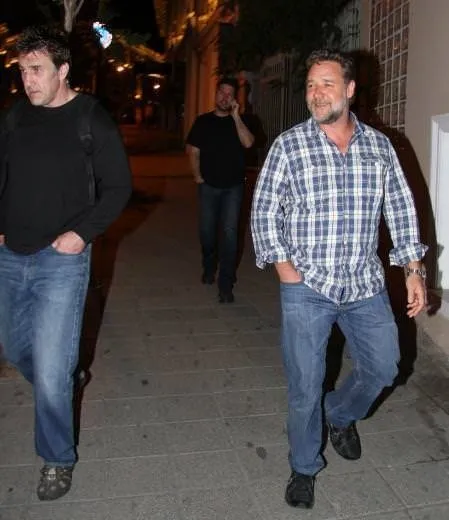 Russell Crowe'un İstanbul turu