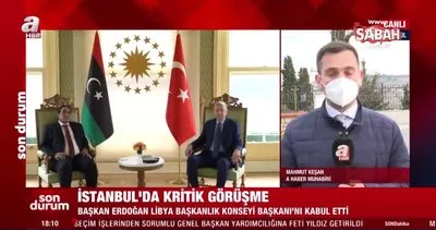 Başkan Erdoğan Libya heyetini kabul ediyor | Video