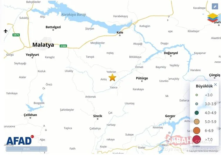 Malatya deprem son dakika! AFAD ve Kandilli Rasathanesi son depremler listesi ile Malatya’da deprem mi oldu, nerede, kaç şiddetinde?