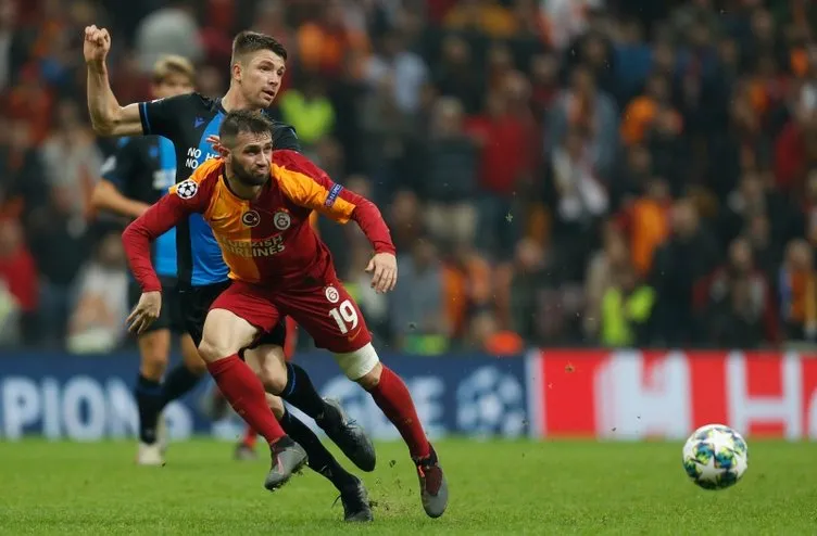 Galatasaray - Club Brugge maçından kareler
