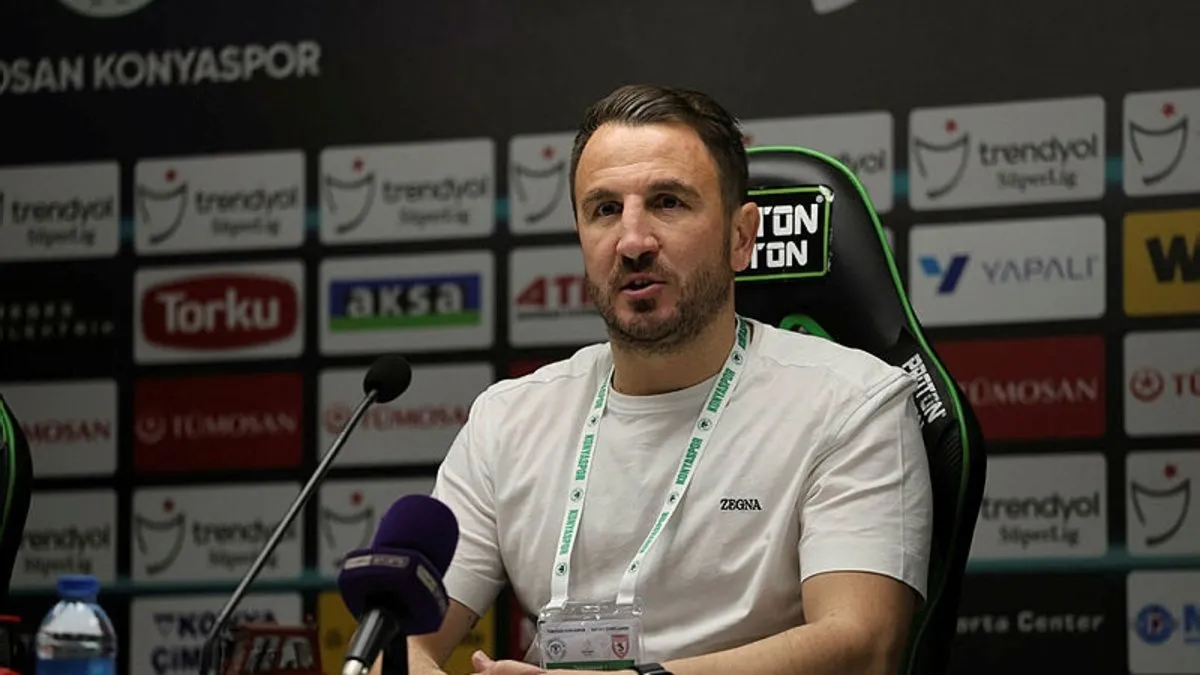 Konyaspor Teknik Direktörü Ali Çamdalı: Kaçan gollere rağmen 1 puan çok değerli