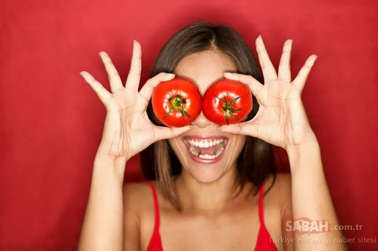 Karpuz ve domatesin cildinizi güzelleştiren sırları!