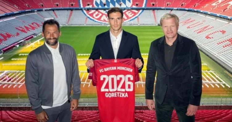 Bayern Münih, Leon Goretzka’nın sözleşmesini 2026’ya kadar uzattı