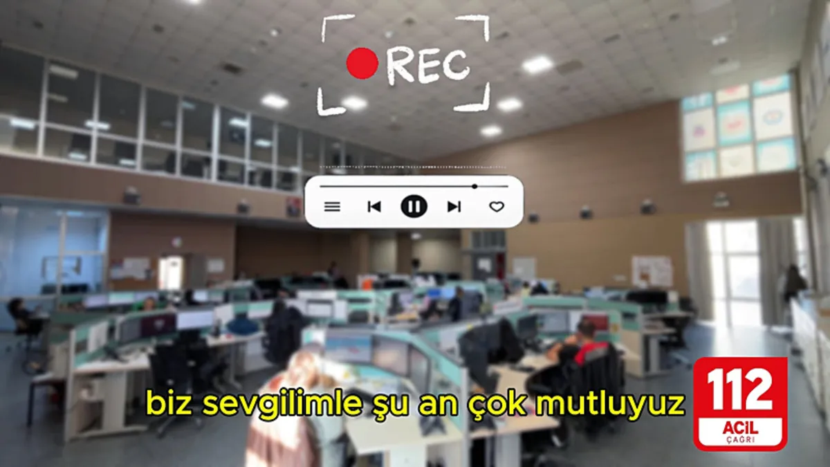 Sevgililer Gününde 112 Çağrı Merkezinden pes dedirten istek! “Bazı kalp çarpıntıları için 112 aranmaz” Sevgililer Gününde 112 Çağrı Merkezinden pes dedirten istek! “Bazı kalp çarpıntıları için 112 aranmaz”