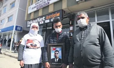 Muş’ta evlat nöbeti başladı